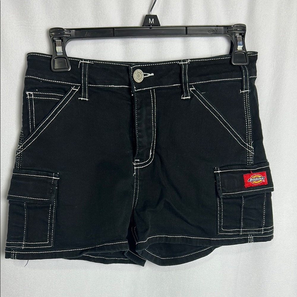 Dickies Black Cargo Shorts Utility Style
